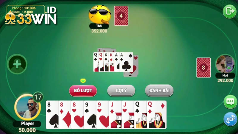 đánh bài tiến lên miền bắc