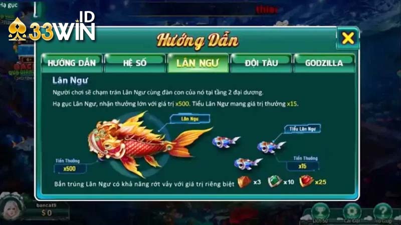 các chế độ chơi trong game
